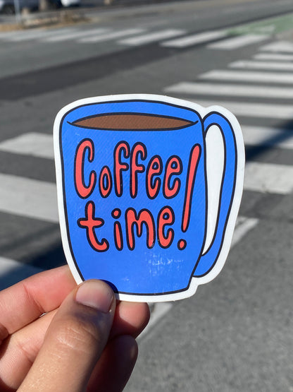 Coffee Time! Sticker