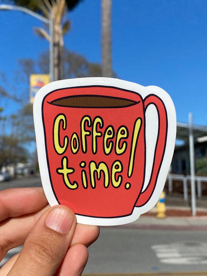 Coffee Time! Sticker