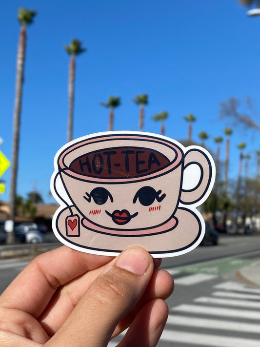 Hot-Tea Sticker