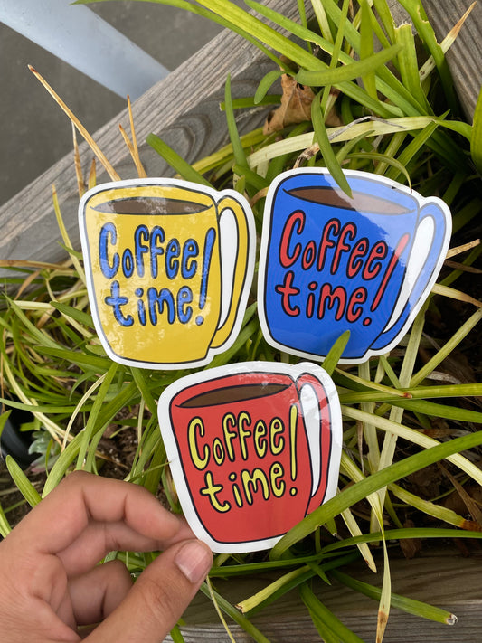 Coffee Time! Sticker