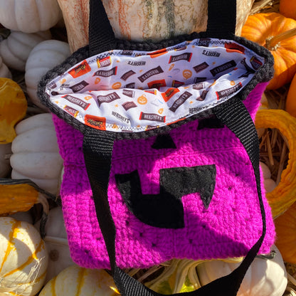 Pink Mini Pumpkin Tote