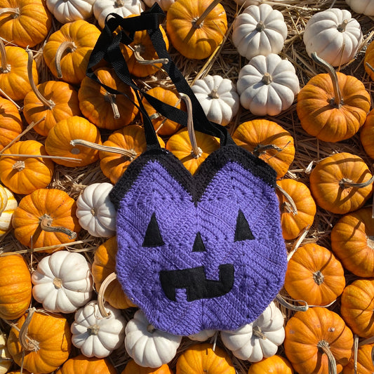 Purple Pumpkin Tote