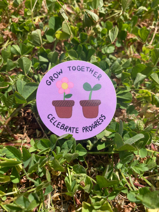 Grow Together Sticker